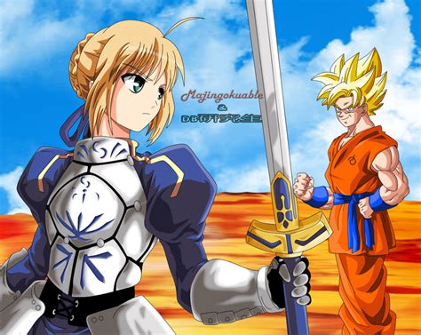 saber vs goku|does saber beat anos.